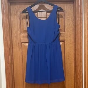 Forever 21 Royal Blue Sleeveless Dress